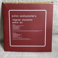 JOHN ENTWISTLE’S RIGOR MORTIS SETS IN Vinyl LP 2024 ORANGE VINYL Import