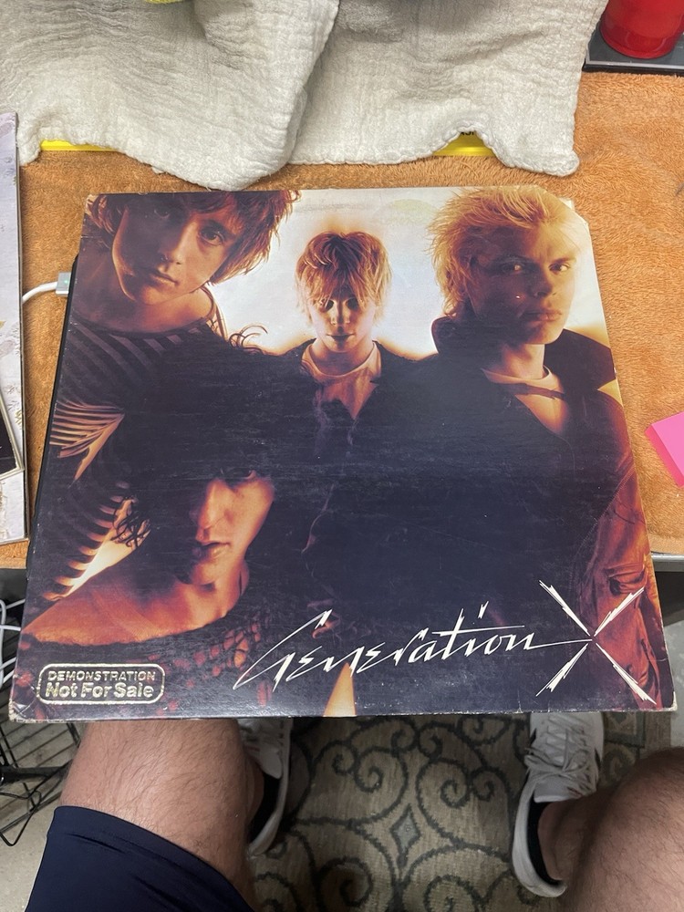 GENERATION X~SELF TITLED PROMO LP~78 CHRYSALIS~CHR-1169~PLAYS EXCELLENT~VG++/VG