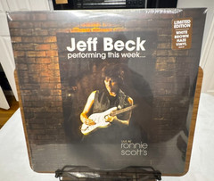 Jeff Beck Live At Ronnie Scott’s 2LP White Brown Haze Vinyl Limited Edition