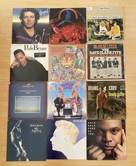 RANDOM VINYL RECORDS Music Albums, LP Bulk Lot of 20 Vintage with Sleeves, G-VG