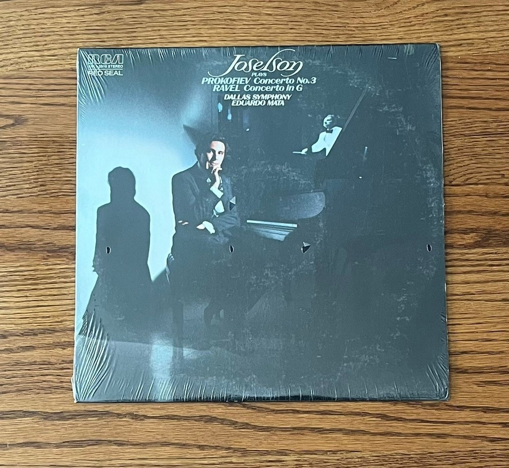 Prokofiev Concerto 3 Ravel Concerto in G RCA ARL1-2910 Joselson SEALED MINT