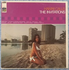 1967 ISLAND EXOTICA SOUL The Invitations “Hawaii Calls” LP Sunset SUS-5183 space