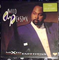 DAVID PEASTON, Mixed Emotions [with hype sticker] USA New Sealed LP FREE SHIP
