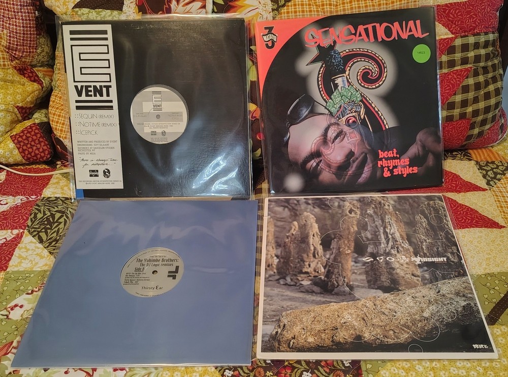 12″ Vinyl Record Lot x4 Hip Hop Promos Insight Yohimbe Sensational EVENT 2000s