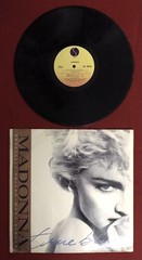 Lot VTG 1980’s Madonna True Blue + Fan Collection Vinyl Albums CD Cassette Cards