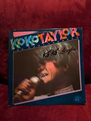 Koko Taylor The Earthshaker Vinyl LP Record Autographed