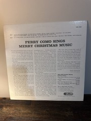 Sealed ~ PERRY COMO Sings Merry Christmas LP RCA/CAMDEN Holiday