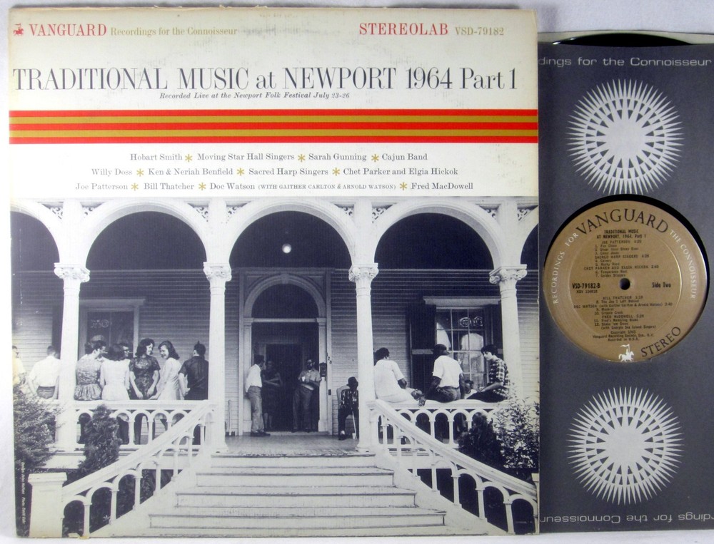 VANGUARD STEREOLAB Newport Folk Festival 1964 Traditional Music Part 1 VSD-79182