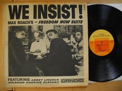 MAX ROACH We Insist! – Freedom Now Suite LP 1961 US Candid VG(+) Abbey Lincoln