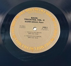 Glenn Gould Bach Toccatas Vol. 2 LP Columbia Masterworks M 35831 VG+ Vinyl