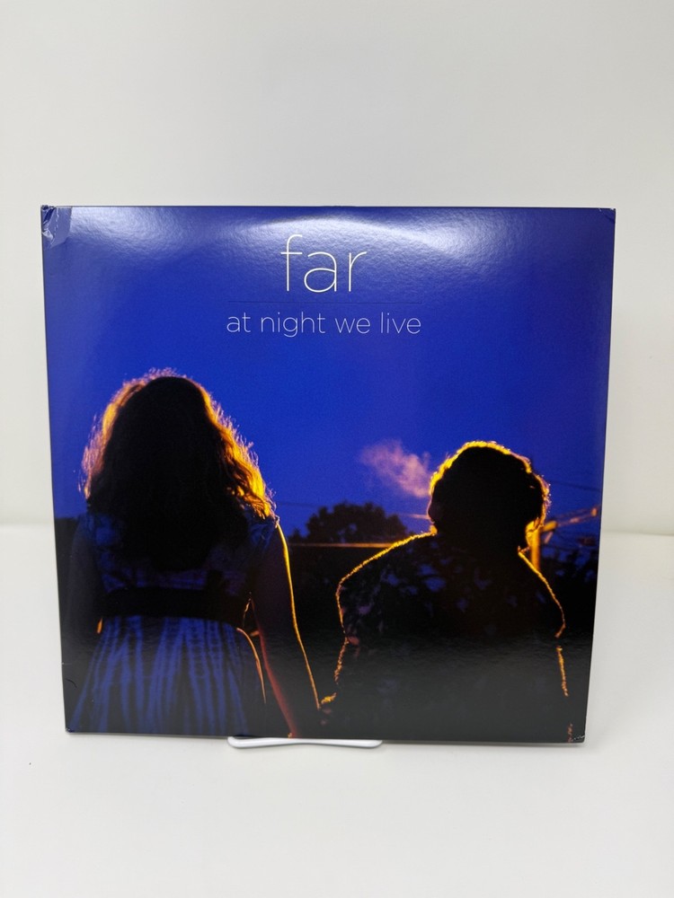 FAR – At Night We Live *LP* Limited 1/500 Vagrant Exclusive Blue & White Vinyl