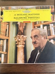 Deutsche Grammophon Mozart Matinee Salzburg Festival Rita Streich 12″ LP Stereo