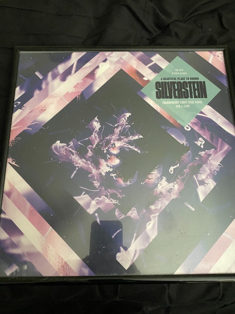 Silverstein A Beautiful Place To Drown Translucent Light Blue Vinyl SEALED OOP
