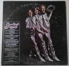 CREAM Goodbye 1969 ATCO LP Record with POSTER Eric Clapton CLEANED & TESTED