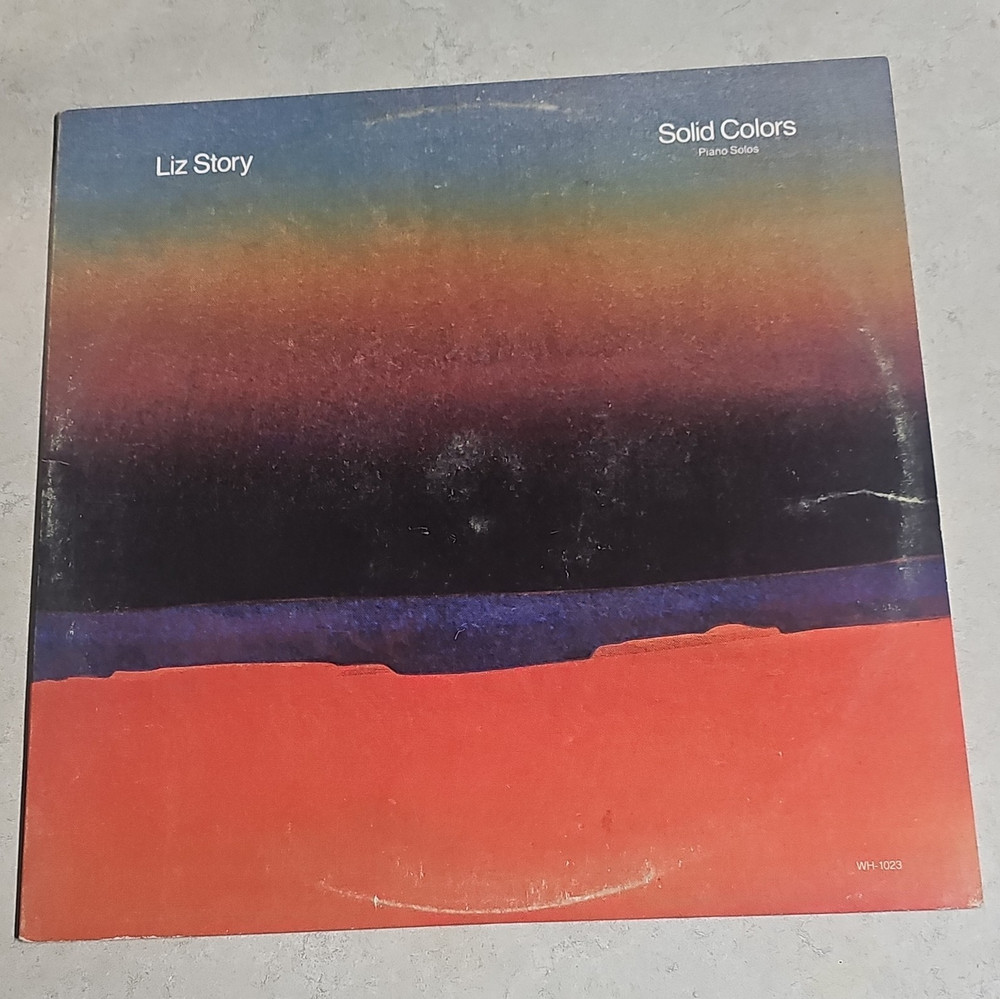 Windham Hill Records Liz Story Solid Colors 1982 Stereo 12″ Vinyl LP WH-1023