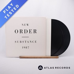 New Order Substance A1 B1 C1 D1 Embossed Sleeve Mpo 2 x LP Vinyl Record – EX/EX