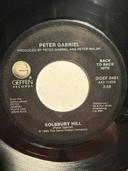 Peter Gabriel “Shock The Monkey” Geffen 7” 45 REISSUE VG+