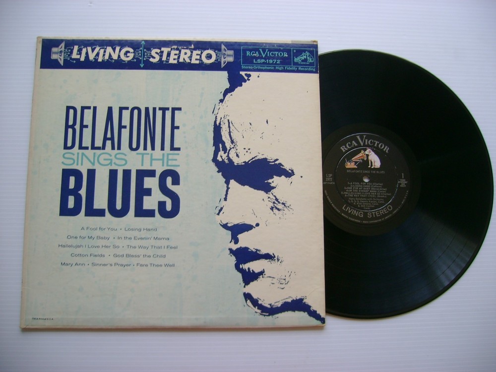 BELAFONTE SINGS THE BLUES – RCA VICTOR LSP-1972 LIVING STEREO