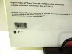 SEAL – CRAZY / SPARKLE – SIRE RECORDS ORIGINAL PRESSING SEALED.