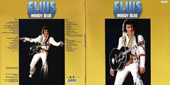 ELVIS Presley DEFINITIVE MOODY BLUE SET FTD 2LP GOLD SPARKLE + #’d PROMO GOLD 45