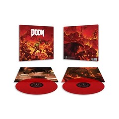 DOOM – GAME SOUNDTRACK, Limited 2LP 1st Press 180G RED VINYL New & Sealed!