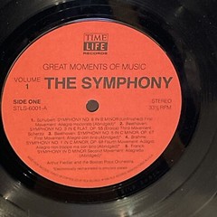 Great Moments Of Music: Volume 1, The Symphony (Vinyl, 1980) Time Life Records