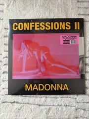 MADONNA SEALED CONFESSIONS II SPOTIF 12” CLEAR VINYL SOLD OUT + PROMO COASTER