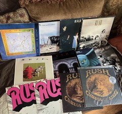 Ultimate Rush Vinyl Record Collection Vapor Trails Roulette 200 Gram Vg+ To Nm