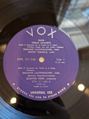 Lot of 4 Johann Sebastian Bach – Vintage Vinyl Original Pressings – EX/NM!!