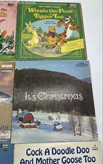 Lot Of 6 Pcs Assorted Mixed Variety Vinyl Records With Original Cover
