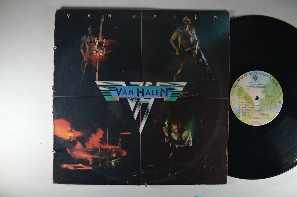 VAN HALEN Self ROCK LP WB ORIG. INNER SLEEVE RARE ORIGINAL NO BARCODE VG