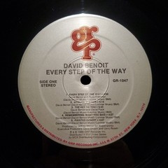 David Benoit Every Step Of The Way 1988 LP GR 1047 FIRST PRESSING-PROMO EX∼NM/NM