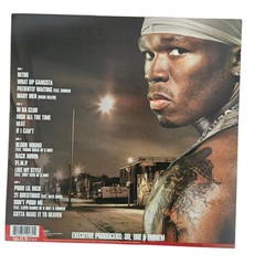 50 Cent Get Rich Or Die Tryin 2014 Walmart Reissue Red Opaque Vinyl Record 2x LP