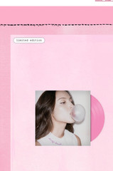 SEALED! 7 INCH OLIVIA RODRIGO DROP DEAD CHEWING GUM PINK VINYL!