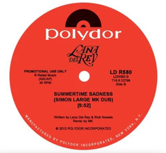 Lana Del Rey – ‘Summertime Sadness’ (MK Remix) 12″