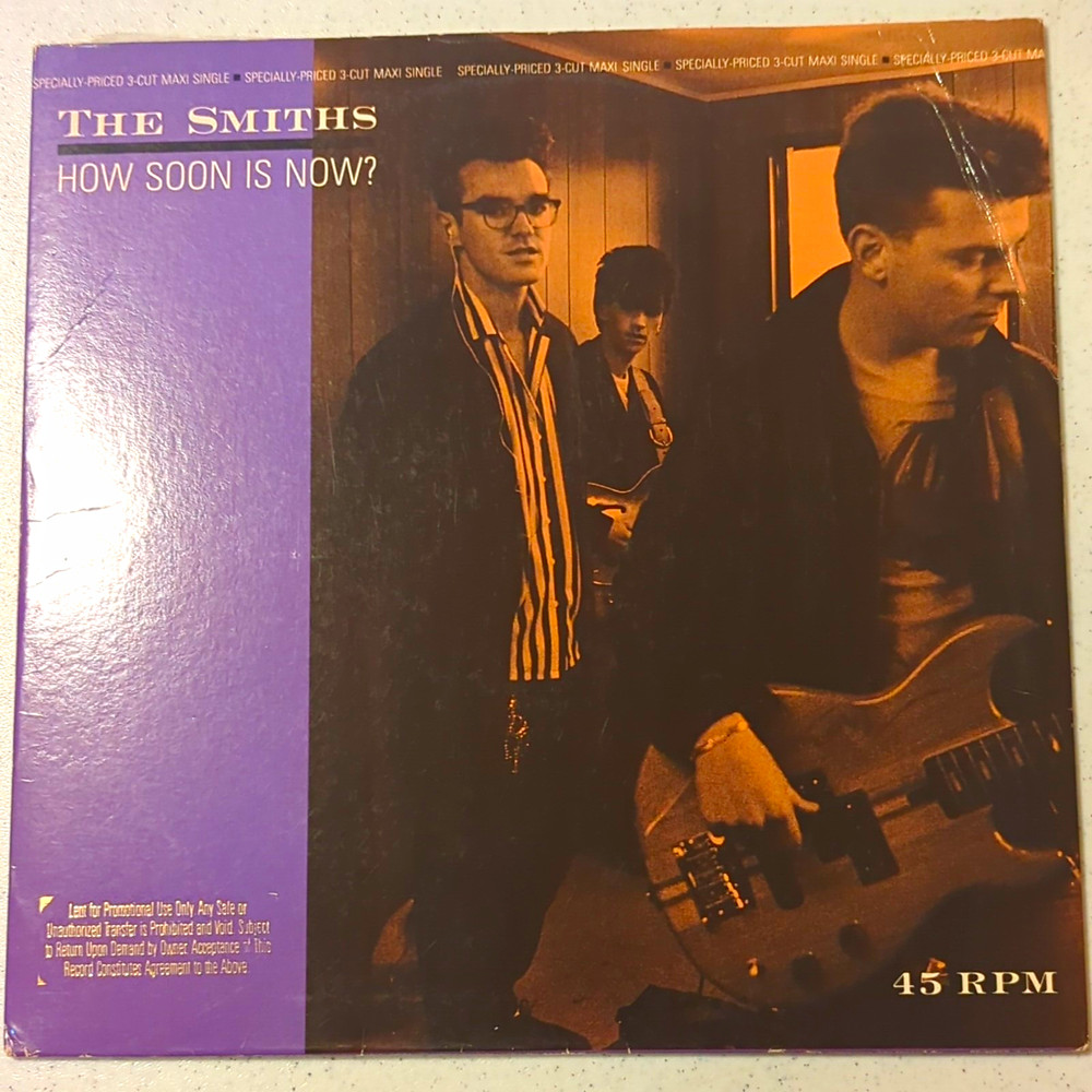 The Smiths How Soon Is Now? 12″ Vinyl Maxi-Single 45 RPM Rough Trade 1984 UK