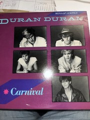 Duran Duran Carnival 12″ Vinyl Mini LP 4 Songs Record Harvest 1982 Girls On Film