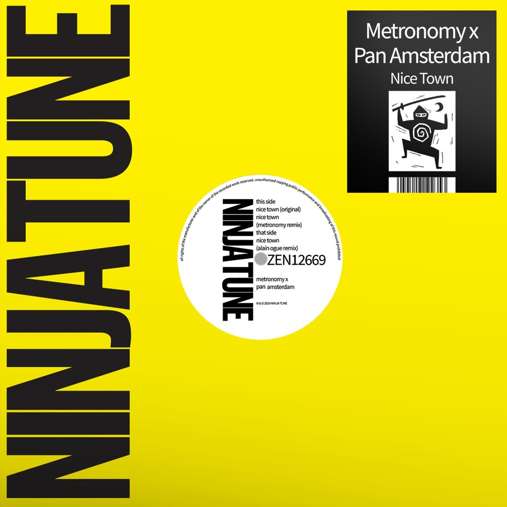 Metronomy x Pan Amsterdam Nice Town (Vinyl) 12″ Single