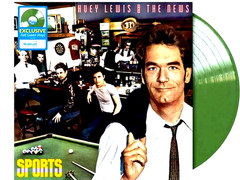HUEY LEWIS & THE NEWS FORE! Limited Edition Felt Green Vinyl Record Album SEALED