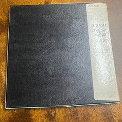 Johann Sebastian Bach, Gustav Leonhardt – English Suites (BWV 806-811) 1981 3xLP