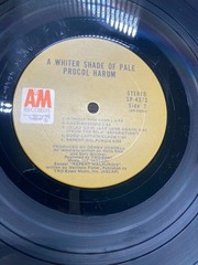Procol Harum A Whiter Shade Of Pale Vinyl LP 1973 A&M Record SP-4373