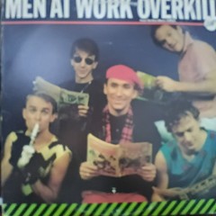 MEN AT WORK (2 x 7″ 1983 45 Promo + PS) Dr. Heckyl & Mr. Jive / Overkill VG+ EX
