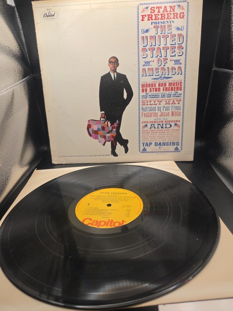 Stan Freberg Presents The United States of America LP 12″ Vinyl Satire Album