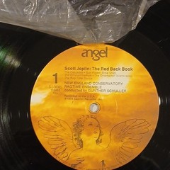 Angel Scott Joplin The Red Back Book 12″ Black Vinyl LP Stereo 33RPM 1973
