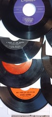 Lot of 10, 45 rpm Vinyl Records 50s MIXTURE- ebay-10