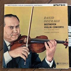 David Oistrakh Beethoven Violin Concerto ED1 Columbia Lp SAX 2315 Australia