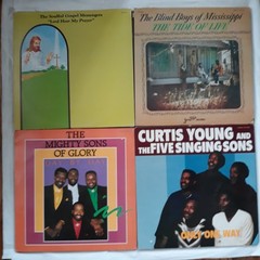Lot of 24 Vtg Near Mint 70s-80s Black Gospel Singers & Choirs 33 RPM Records