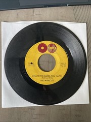 The Miracles Mickey’s Monkey/Whatever Makes You Happy 45 Vinyl bin136