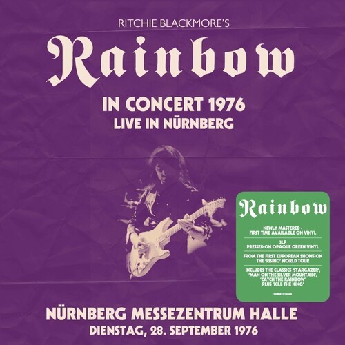 RITCHIE BLACKMORE / RAINBOW – (PRESALE 8/28/26) Live In Nurnberg 1976: Nurnberg