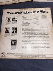 KITTY WELLS – COLLECTION OF KITTY WELLS RECORDS – LOT OF 5 LPS